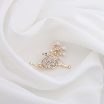 New Alloy Brooch High Sense Niche High-end Pin Coat Suit High-end All-match Corsage