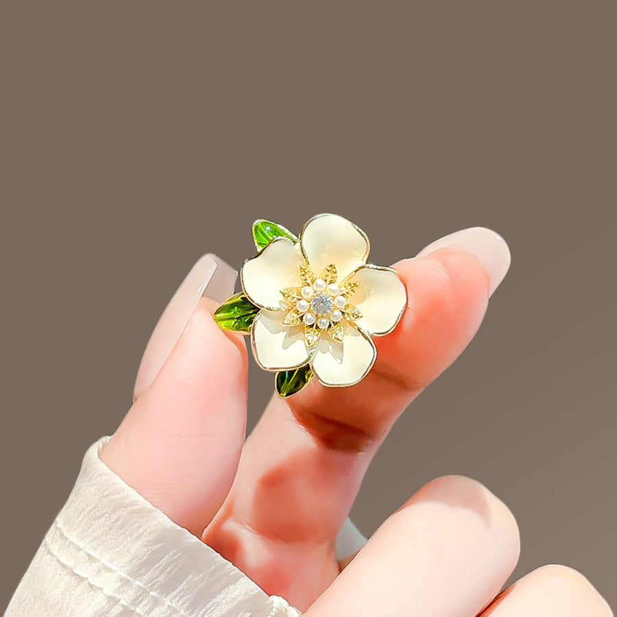 New Alloy Brooch High Sense Niche High-end Pin Coat Suit High-end All-match Corsage