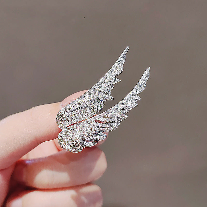 New Alloy Brooch High Sense Niche High-end Pin Coat Suit High-end All-match Corsage