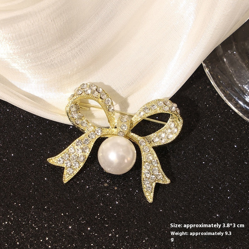 New Alloy Brooch High Sense Niche High-end Pin Coat Suit High-end All-match Corsage
