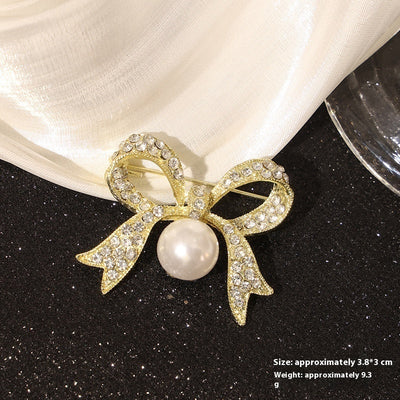 New Alloy Brooch High Sense Niche High-end Pin Coat Suit High-end All-match Corsage
