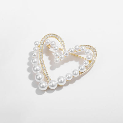 New Alloy Brooch High Sense Niche High-end Pin Coat Suit High-end All-match Corsage