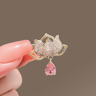 New Alloy Brooch High Sense Niche High-end Pin Coat Suit High-end All-match Corsage