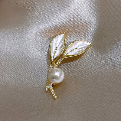 New Alloy Brooch High Sense Niche High-end Pin Coat Suit High-end All-match Corsage