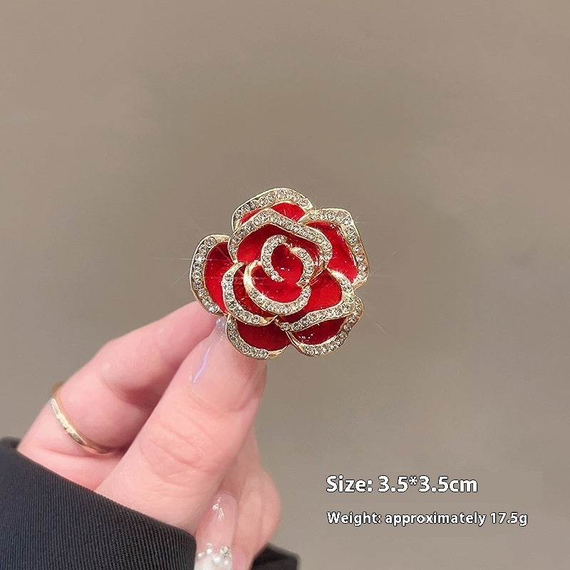 New Alloy Brooch High Sense Niche High-end Pin Coat Suit High-end All-match Corsage