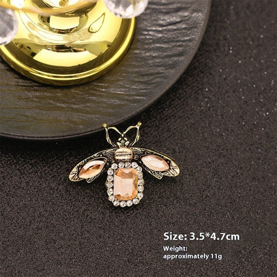 New Alloy Brooch High Sense Niche High-end Pin Coat Suit High-end All-match Corsage