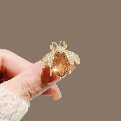 New Alloy Brooch High Sense Niche High-end Pin Coat Suit High-end All-match Corsage