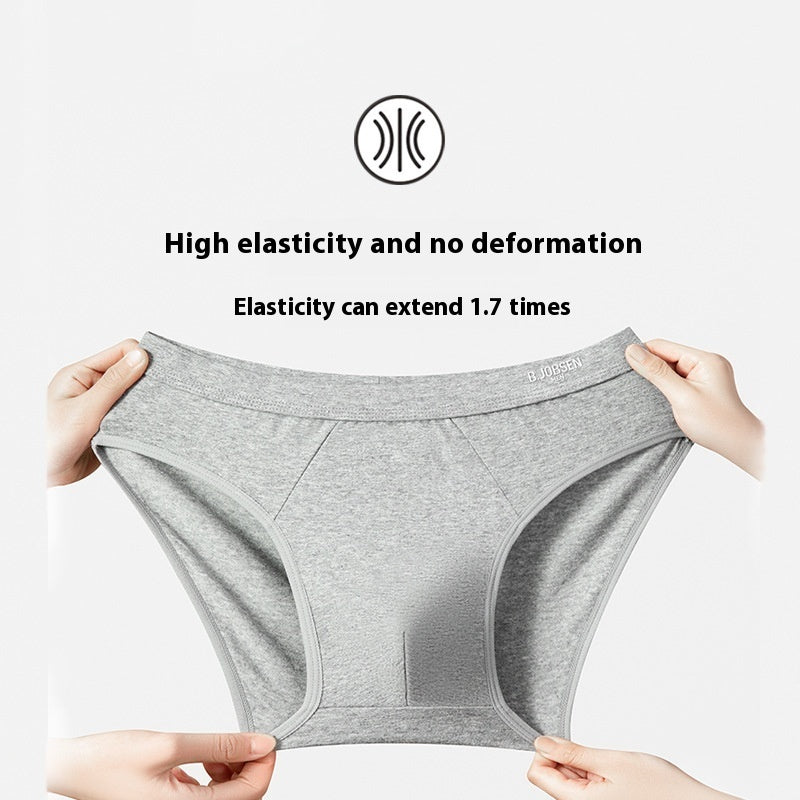 Class A Cotton Antibacterial Crotch Summer Breathable Plus Size Cotton Men's Men's Triangle Underwear