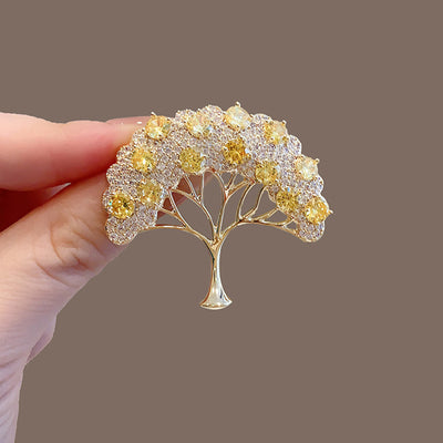 New Alloy Brooch High Sense Niche High-end Pin Coat Suit High-end All-match Corsage